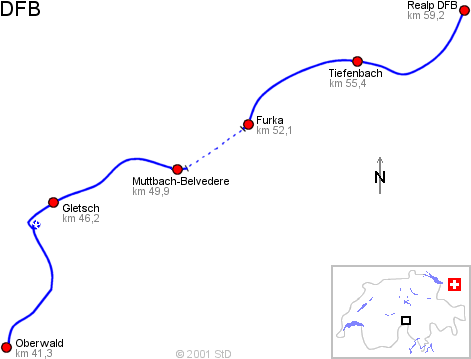 DFB - Route map